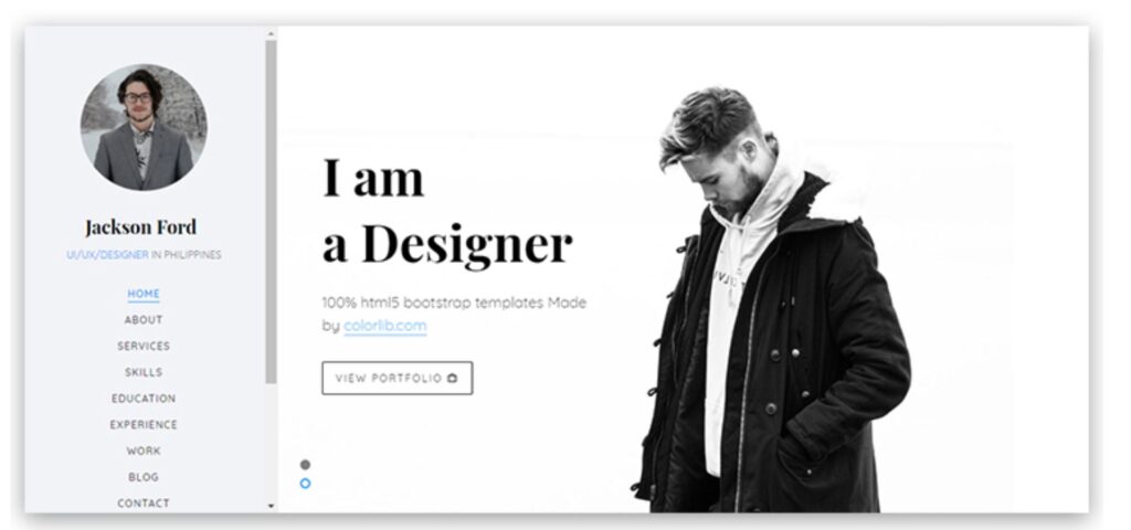 design portfolio websites