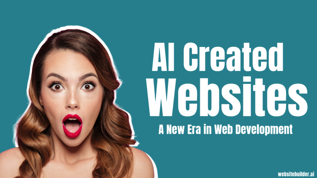 ai created websites