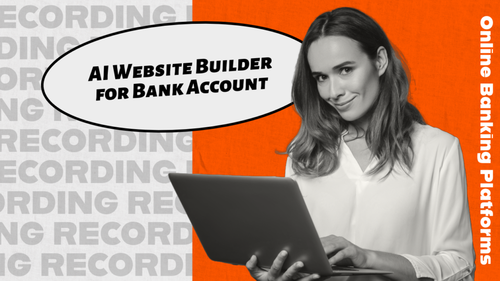 ai website builder for bank account