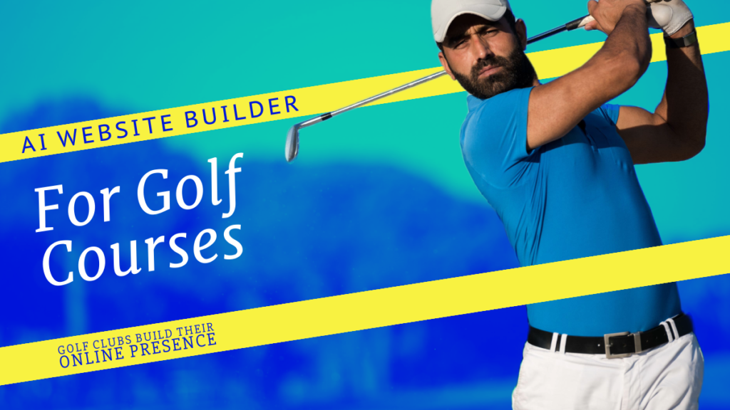 ai website builder for golf courses ai