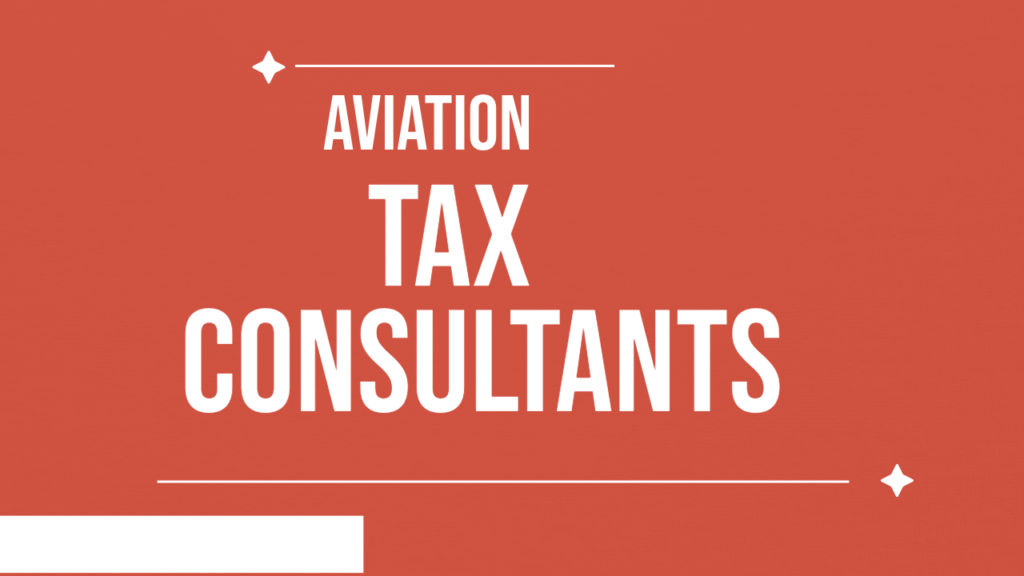 aviation tax consultant